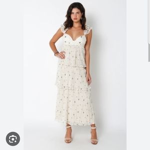 Olivaceous gorgeous dress NWT